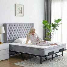 Adjustable Bed Base Frame - Queen (1.5x2M)- Head And Foot Incline - Wireless Remote Control