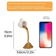 1(Piece) Decorative Resin Coffee Cup Sculpture And Statue Abstract Coffee Cup Statue Suitable For Coffee Lovers Home Coffee Shop Decoration Birthday - Multicolor - View 8