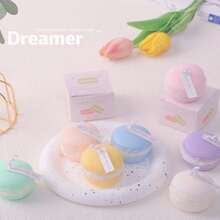 1PC Macaron Multi Color Fragrant Burger Aroma Candle, Suitable For Home Decoration, Gatherings, Table Decoration, And Holiday Gift Giving For Halloween, Horror, Autumn, Festivals, Christmas, Winter, Festivals, Festivals, Room Decoration, Gifts (Cute Cartoon)