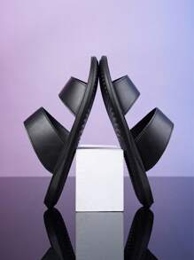 新款夏季男士拖鞋时尚休闲沙滩凉鞋平底拖鞋，适合青少年夏季休闲或户外运动或度假旅行或毕业礼物或生日礼服配饰 - 2501 - 查看 6