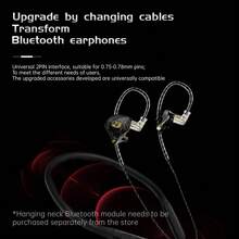 ND In-Ear Wired Headphones, Dynamic Coil Earphones, Suitable For E-Sports, Computer Gaming, Hi-Fi High-Quality Audio