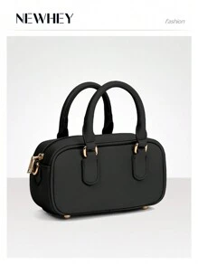 NEWHEY 复古轻便、商务休闲、复古 PU 适合少女、女大学生、新秀和白领人士，非常适合办公室、大学、工作、商务、通勤、户外、旅行、郊游、简约风格复古女士包，女士包优雅、奢华