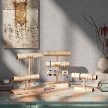 Bracelet Holder Stand, Bracelet Display,Jewelry Organizer Stand For Necklaces Bangles And Watches - Natural - View 3