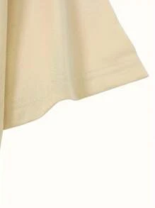 MOUNTAIN Men's T-Shirt 100% Cotton - Màu be - Xem 5