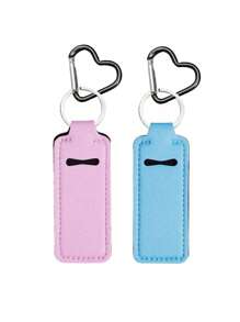 Chapsticks Holder Keychain For Lipstick Lip Balm Keychain Holder With Clip Stocking Stuffers For Women Winter,Lipstick Sleeve Pouch Lip Balm Bag,Portable Pocket Lip Gloss Tube Holder ,Travel Accessory,Lipstick Cover Key Chain, Multi-Function Accessories