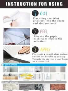 1/4 pièces Stickers de tableau de peinture multifonctionnels, auto-adhésifs, imperméables, résistants à l'usure, amovibles, décoration murale pour la maison, convenant pour l'école, la maison, le bureau. Super pratique ! Idéal comme cadeau pour anniversaire, remise de diplôme, décoration de chambre, de maison, de salle de bain, de chambre à coucher, de salon, de maison. Papier peint mural, stickers muraux.