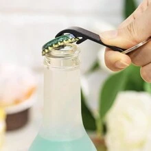 1PC/2PCS Bottle Openers Keychain Bottle Opener Mini Bottle Opener Perfect For Parties Bars And Family Gatherings Suitable For Gift For Boyfriend Gift For Husband., For Outdoor, Camping, Gift For Father - Multicolor - View 5