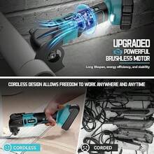 Outils multi-fonction oscillants - Bleu1 - Voir 4