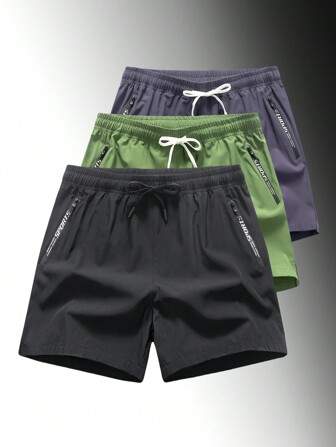 健身短裤男士夏季灰色跑步训练美式运动长裤休闲弹力深蹲七分裤