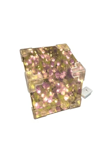 Set de 30 bucăți de lumini cu flori de lalele - Funcționează cu baterii, decor inteligent pentru casă, potrivit pentru dormitor, Ziua Îndrăgostiților, ziua de naștere, decorarea nunții (bateriile nu sunt incluse) - Multicolor - Vizualizare 13