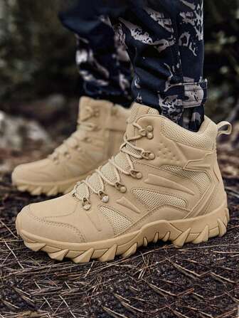 男士户外登山靴、战术训练靴、马靴