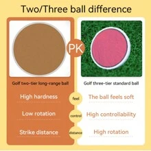 3 pièces Balles de golf personnalisées, balles de golf de haute qualité personnalisées, cadeau idéal pour le mari