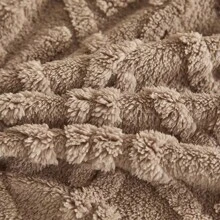Luxury Faux Rabbit Fur Shawl Blanket - Soft, Warm And Cozy For Sofa, Bed, Office And Traveling Outdoors - Multifunctional Gift For All Seasons Suitable For All Kinds Of Festivals
