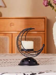 1 pezzo/2 pezzi/3 pezzi Semplice, creativa, in metallo e ferro battuto, decorazione romantica per cena a lume di candela, per matrimoni, casa, interno, camera da letto, scrivania, adatto per decorazione cortile esterno, decorazione scrivania ufficio, candela aromaterapia, atmosfera stanza, matrimonio, raduni familiari, feste, dichiarazioni d'amore e decorazione tavolo, utensili per cena a lume di candela familiare, decorazione atmosfera romantica tutto l'anno