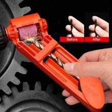 1Set Portable 2.0-12.5mm Drill Bit Sharpener Twist Drill Bit Sharpening Machine Corundum Grinding Wheel Tools, Tools For Men - Multicolor - View 3