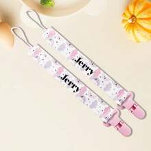 Custom Pacifier Clip,Personalized Pacifier Clip With Name,Customized Pacifier Clips Baby Girl,Customizable Animal Pattern Pacifier Clip,First Gift For Your Child,Diy Custom Name,Baby Essentials,Baby Girl Gifts,Baby Boy Gifts,Decoration,Multi-Purpose,Friend Gifts/Birthday Gifts,Children's Growth Souvenirs Back To School,Multi-Functional,Ornamental,Letter,Stylish,Modern,Colorful,Cute,Adorable,Casual,Custom,Personalised,Unique,Customized,Ideal Gifts For Him,Ideal Gifts For Her
