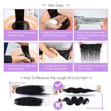 Light Yaki Straight Human Hair Bundels 1/3 Pcs Bundles Unprocessed Brazilian Virgin Remy Double Wefts Hair Extensions Natural Color For Women - Black - View 12