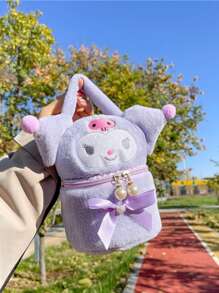 Sanrio 1 pezzo Borsa a tracolla carina da donna, borse a mano con motivi Hello Kuromi, Hello Kitty, MyMelody, Cinnamoroll, borse a cartoni animati, regali di Natale e Capodanno