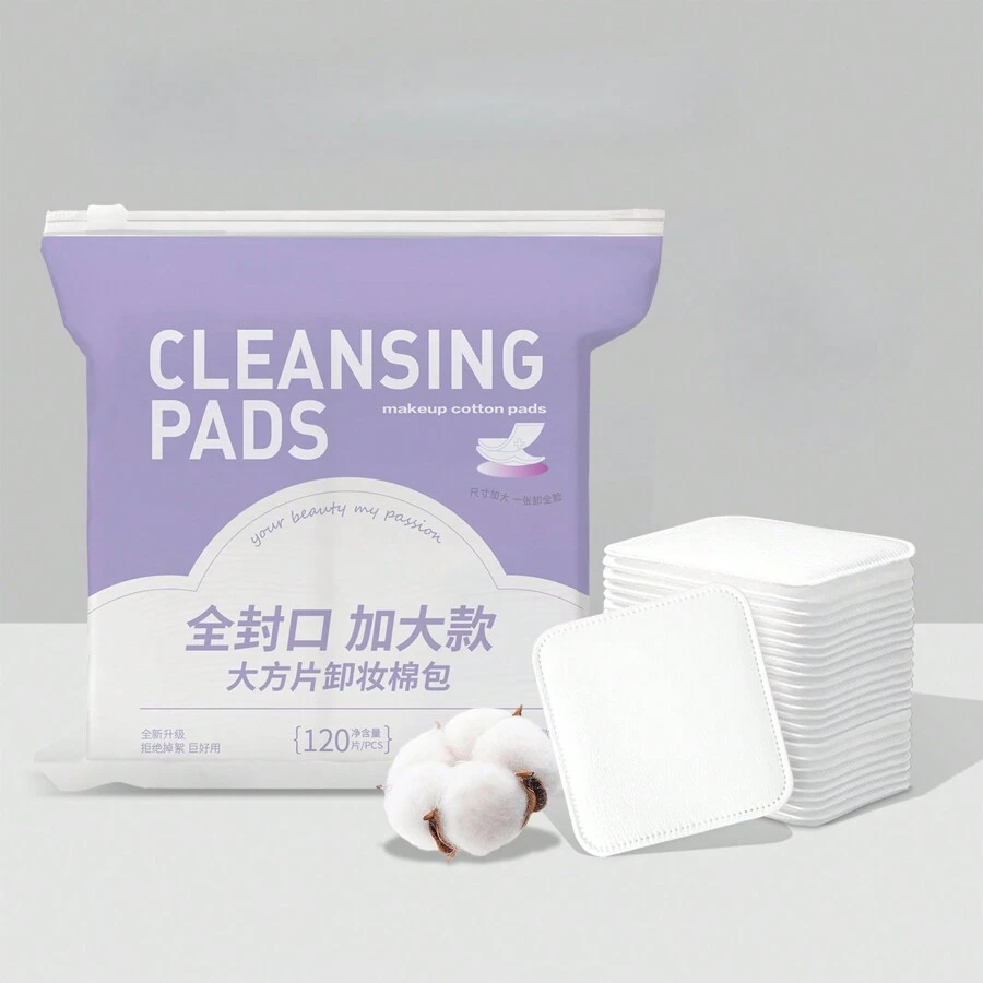 加大尺寸加厚卸妆棉，大号方形水疗洁面棉，美容院专业使用