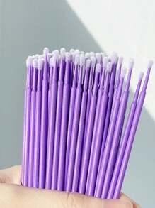 140pcs Eyelash Extension Removal Pads, Eyelash Cleansing Brushes And Nano Cleaning Swabs Set, Multi-Functional False Eyelash Application Tools