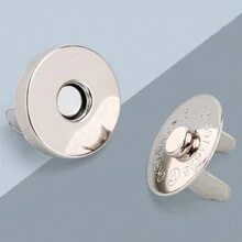 10 Sets 14-18MM Magnetic Snap Fasteners Clasps Buttons Handbag Purse Wallet Craft Bags Parts Accessories