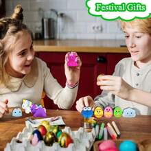 118Pcs Mochi Squishy Toys, Kawaii Squishies, Mini Fidget Toys Bulk , Party Favors Class Prizes Valentines Day Easter Egg Fillers, Christmas Goodies Bag Stuffers (Random)