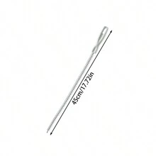 1pc Pipe Clearing Tool, Kitchen Sink Drain Cleaner, Hair Removal And Clogged Cleaning Tool - White - View 6