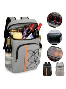1PC 30L Insulated Waterproof Cooling Backpack Picnic Camping Rucksack Ice Cooler Lunch Bag - Multicolor - View 11
