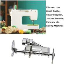 1 szt. Stopka dociskowa do maszyn do szycia domowego, pikowanie, niski trzonek, darmowa stopka dociskowa do haftu, otwarta stopka do pikowania, część maszyny do szycia