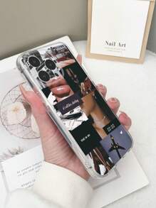 Apple Vintage Aesthetic Collage Phone Case Compatible With IPhone15/15Plus/15Pro/15Promax Grunge - Multicolor - View 3