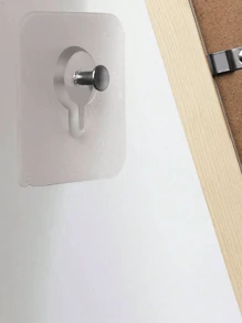 1-20个透明相框挂钩，无损墙面安装挂钩，适用于相册和艺术作品，适用于混凝土/瓷砖/木质/金属墙面 - 彩色 - 查看 5