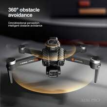 AE86 Pro Max+ Folding GPS Aircraft, Large Touch Screen Remote Control, 8K HD Aerial Photography, Digital Image Dynamic Transmission, Remote Control Range, 3-Axis Anti-Shake Head Camera, Is A Rare Gift