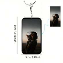 Personalized Mobile Phone Pendant Key Chain - Customized Photo Display, Multifunctional Decorative Souvenir, Unique Gift Idea - Multicolor - View 2