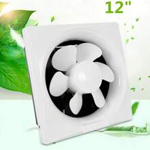 12'' Industrial Ventilation Fan Extractor Axial Exhaust Commercial Air Blower - 1 - View 2