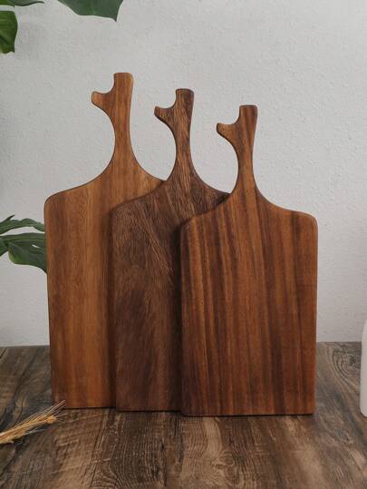 1 件带树枝手柄的紫檀木砧板、奶酪切菜板、面包板、牛排拼盘、水果拼盘，适用于厨房、宿舍中的肉类、奶酪、面包、蔬菜和水果