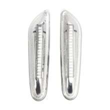 Señal de giro del indicador lateral intermitente secuencial LED para BMW E90 E92 E60 E87 E82