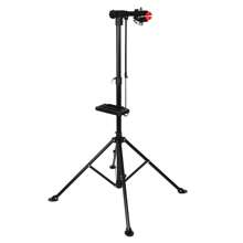 Eatssode 360° Professional Bicycle Assembly Stand, Bicycle Repair Stand Up To 50 Kg, Height-Adjustable Metal Bicycle Stand, Bicycle Repair Stand Tool Tray For Bicycles, Mountain Bikes, E-Bikes - Black - View 7