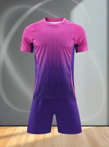 Conjunto de ropa deportiva de fútbol juvenil que se puede personalizar con logotipos, números, nombres, personalización DIY, personalización exclusiva