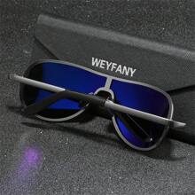 WEYFANY Unisex Fashion Metal Frame Polarized Sunglasses, Outdoor Cycling Sports Driving Fishing Travel Sunglasses, Premium Gift Box, Holiday Gift - Multicolor - View 4