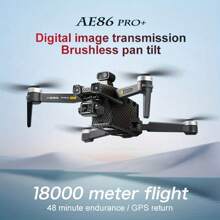 AE86 Pro Max+ Folding GPS Aircraft, Large Touch Screen Remote Control, 8K HD Aerial Photography, Digital Image Dynamic Transmission, Remote Control Range, 3-Axis Anti-Shake Head Camera, Is A Rare Gift