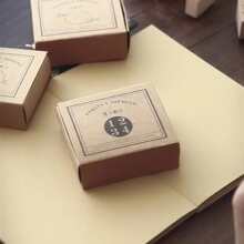 Wooden Rubber Stamp Set For Scrapbooking, Fantasy Themes, English Text, Various Dates And Months, Multi-Color Rectangular Stamps Suitable For DIY Crafts,Back To School,School Supplies