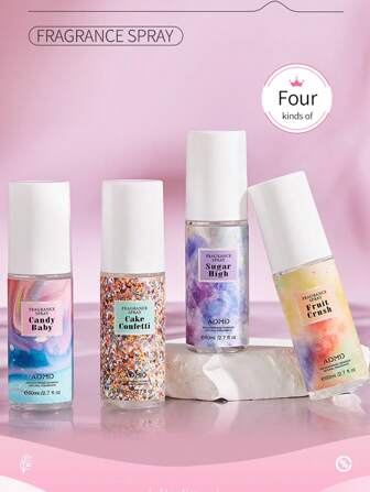 80ml Floral & Fruity Fragrance Fragrance Spray For Body, Hair, Clothes And Bedroom. Universal Scent Suitable For Any Occasion, Light & Long-Lasting. Ideal Gift For Her