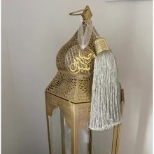 2 件斋月饰品、斋月亚克力饰品、斋月装饰、斋月穆、斋月卡里姆亚克力标志、斋月礼物送给朋友