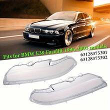 OUR ADVENTURE BOOK A pair of BMW 96-03 headlight lampshades made of ABS material, car lampshades, dust blocking protective covers