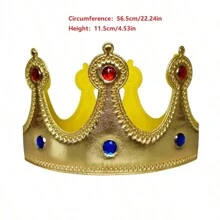 130cm 90cm Carnival Party Cape King Prince Cosplay Costume Crown Wand Shawl Activity Party Performance Costume Halloween - Multicolor - View 19