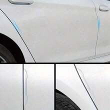4pcs Transparent Anti-Collision Strips, Silicone Anti-Collision Door Stickers - B-White - View 3