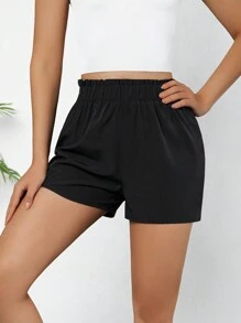 Teenager Mädchen Volant Taille Loose Shorts, Sommer (YY591)