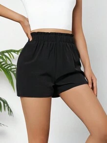 Teenager Mädchen Volant Taille Loose Shorts, Sommer (YY591)