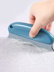 1pc Special Pet Hair Removal Brush, Rubber Bristles, Ergonomic Plastic Handle, Gentle Cleaning, Perfect For Hair Cleaning In Bedrooms And Living Spaces, A Must-Have For The Family.