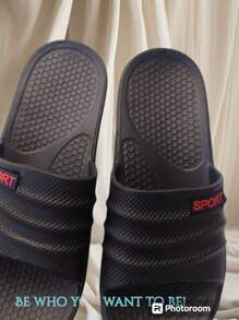 Spot Type Sandals For Men For The Beach. EVA Material - Black - View 1